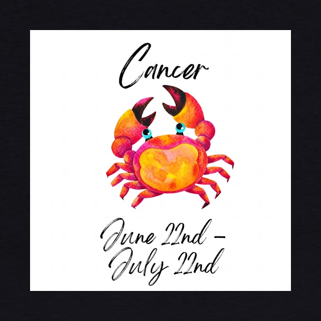 Cancer Star Sign. by Rosettemusicandguitar